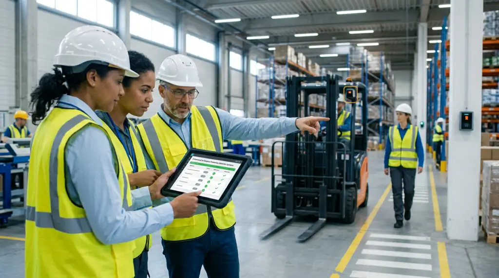 Comparing pedestrian detection systems for forklifts